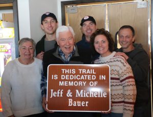 Trail Dedicated to Jeff & Michelle Bauer