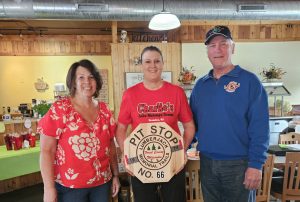 LMT Wood Plaques Delivered to our Business Trail Sponsors